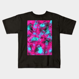 Neon Grunge Kids T-Shirt